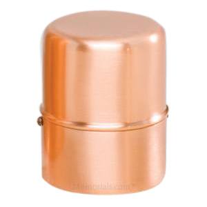 Copper Cylinder Pet Urn
